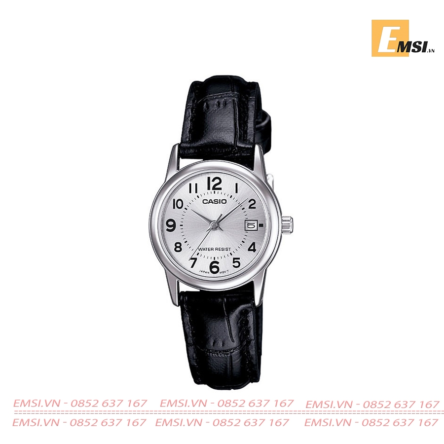 Đồng Hồ Cặp Đôi Casio MTP-V002L-7BUDF & LTP-V002L-7BUDF Size mặt 37mm & 25mm EMSI.VN