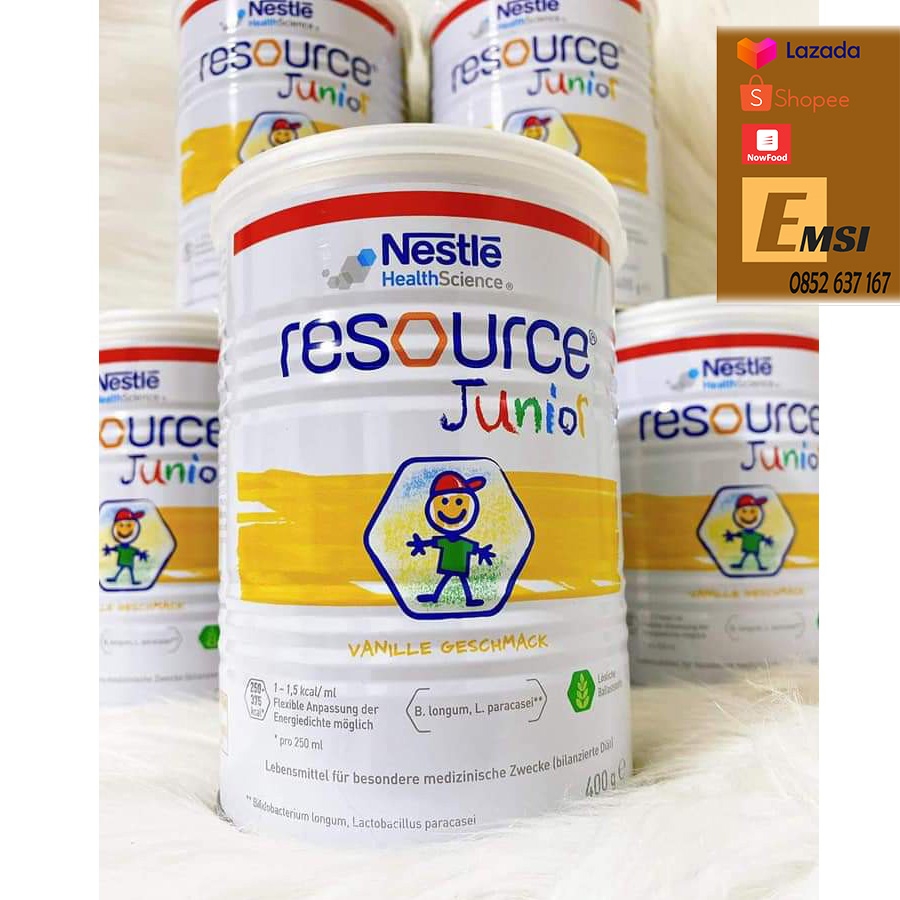Sữa Béo Tăng Cân Nội Địa Đức RESOURCE JUNIOR, Hộp 400g