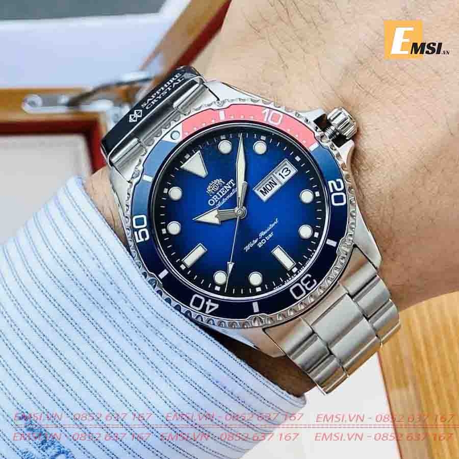 Orient New Mako Kamasu RA-AA0812L19B - Đồng hồ nam - Cơ - Automatic - Kính Sapphire - Size mặt 42mm EMSI.VN