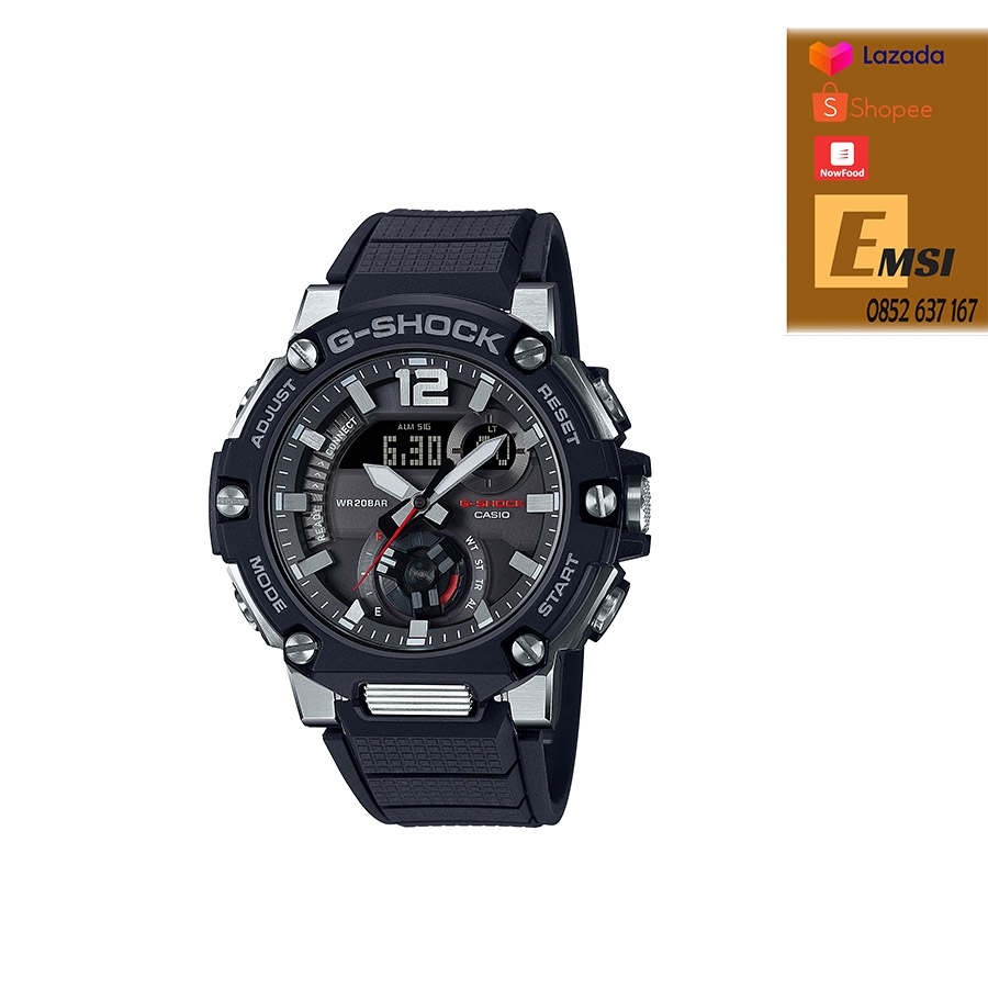 G-Shock GST-B300-1A - Đồng Hồ Nam - Điện Tử - Kính Khoáng - Size Mặt 50mm - Bảo Hành 5 Năm - Chính Hãng