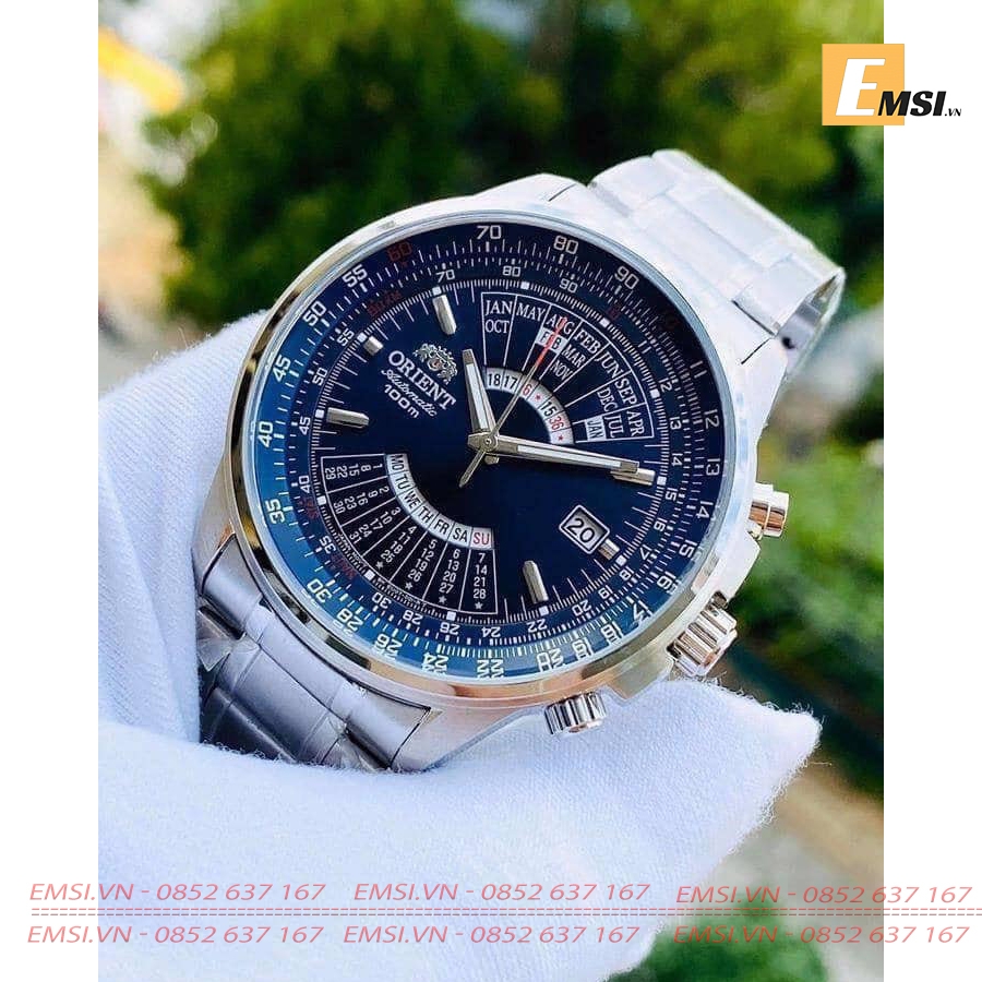 Orient SEU07008DX - Đồng Hồ Nam - Cơ - Automatic - Kính Khoáng - Size Mặt 44mm EMSI.VN