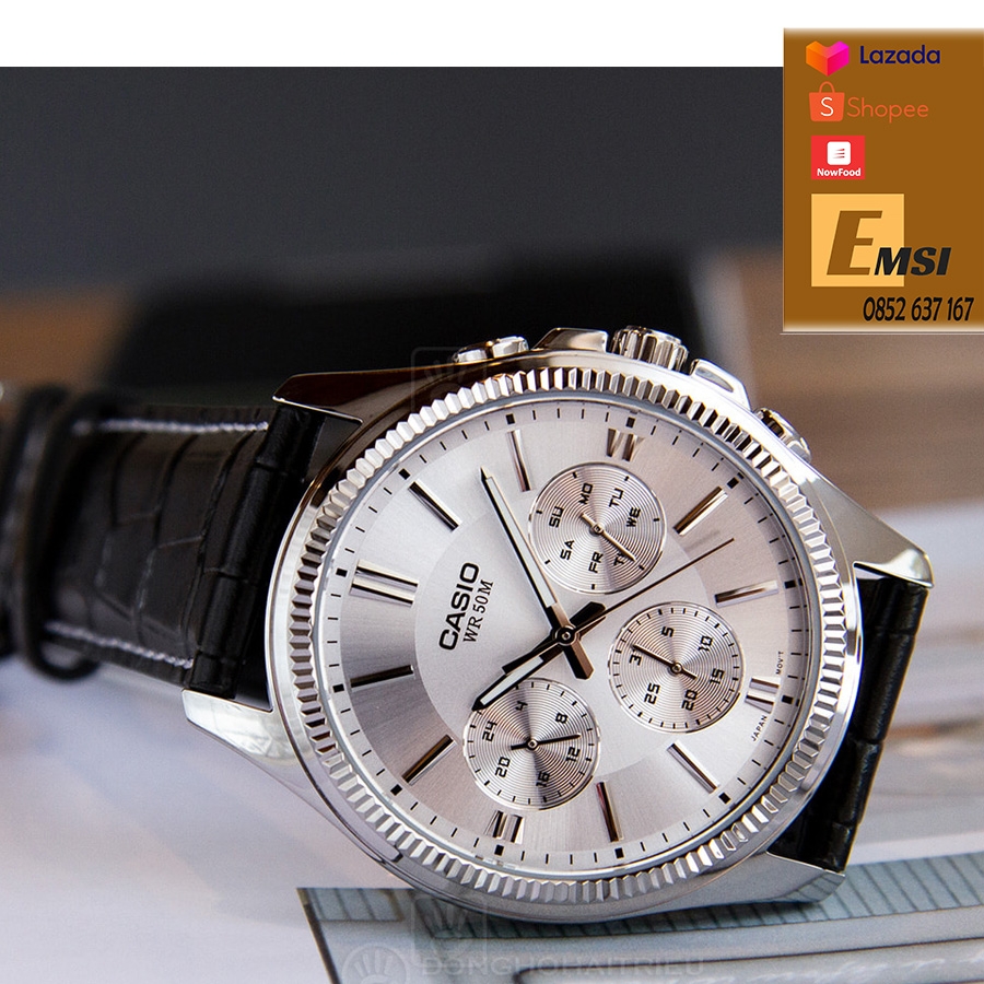 Casio MTP-1375L-7AVDF - Đồng Hồ Nam - Pin / Quartz - Kính Khoáng - Size Mặt 42mm - Bảo Hành 5 Năm - Chính Hãng