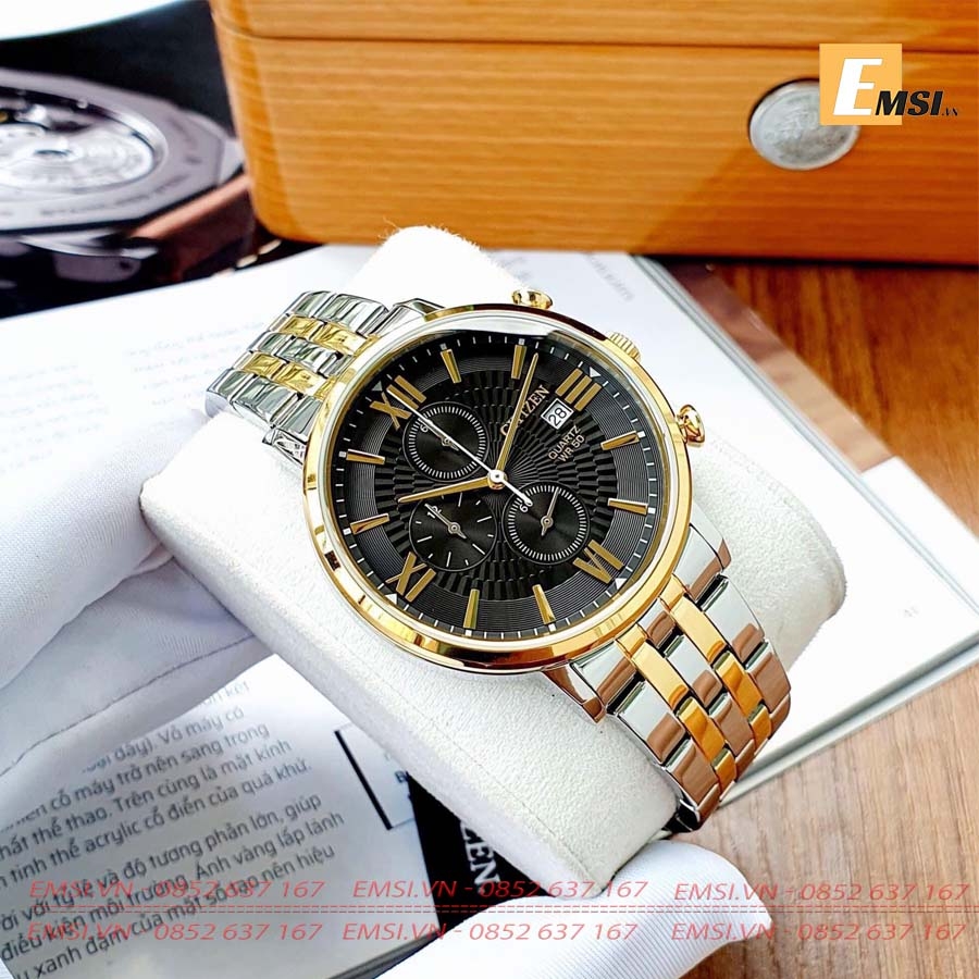 Citizen AN3616-75E - Đồng Hồ Nam - Pin/Quartz - Kính Khoáng - Size Mặt 41mm EMSI.VN