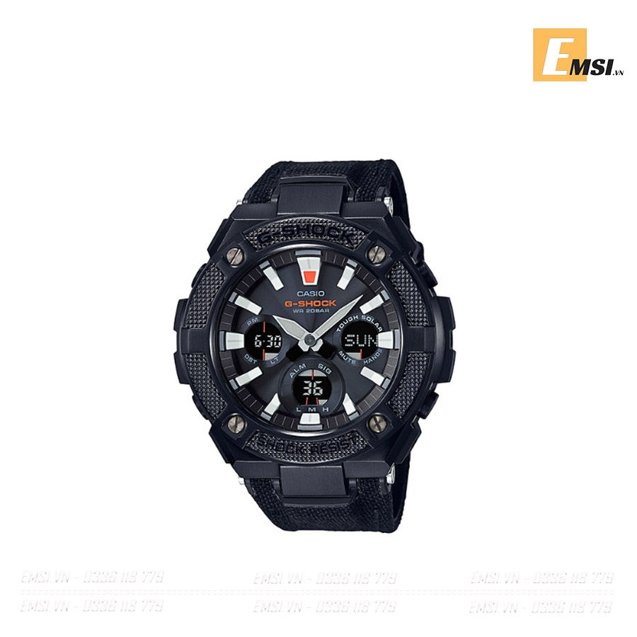 G-Shock GST-S130BC-1ADR - Đồng Hồ Nam - Năng Lượng Mặt Trời - Kính Khoáng - Size Mặt 52.4mm - Bảo Hành 5 Năm - Chính Hãng