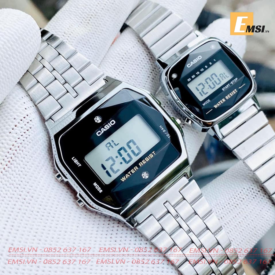 Casio LA670WAD-1D - Đồng Hồ Nữ - Điện Tử - Kính Nhựa - Size Mặt 24.6mm EMSI.VN