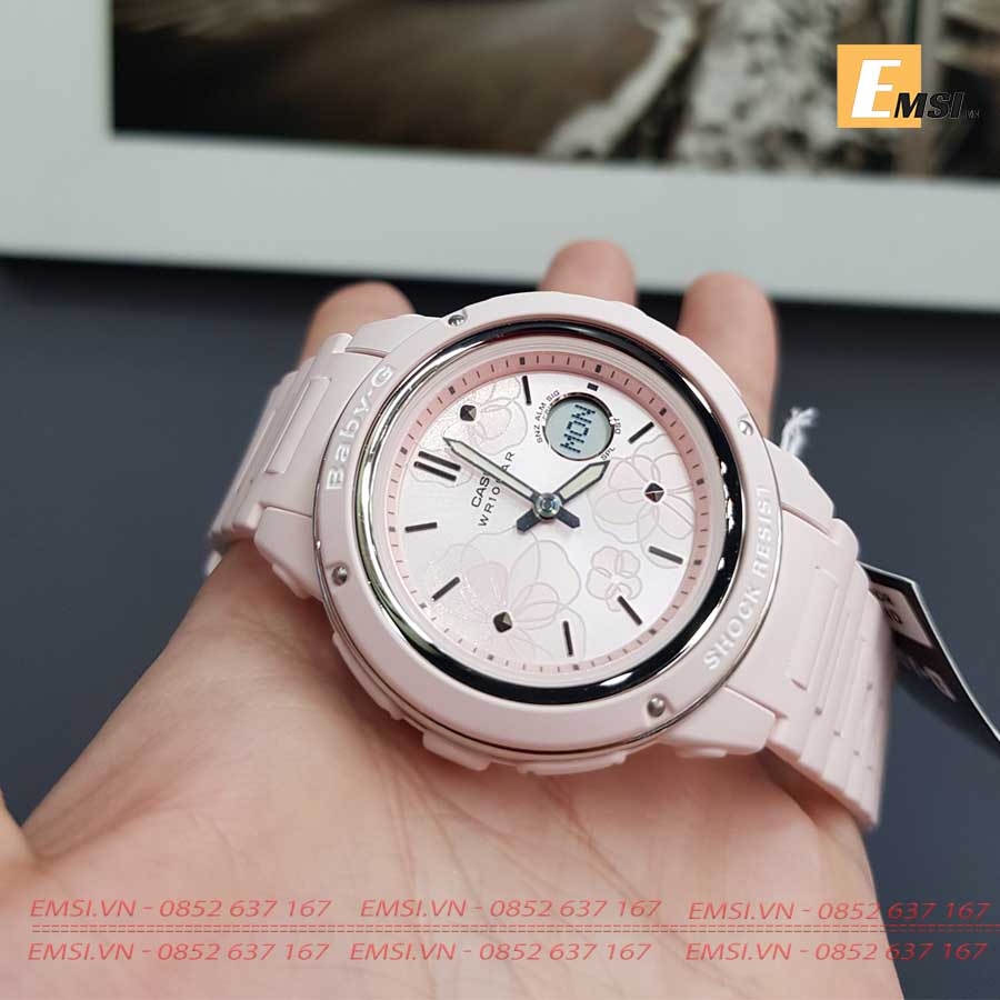 Đồng hồ Nữ Casio Baby-G BGA-150FL-4A - Chính hãng bảo hành 5 năm - Emsi.vn