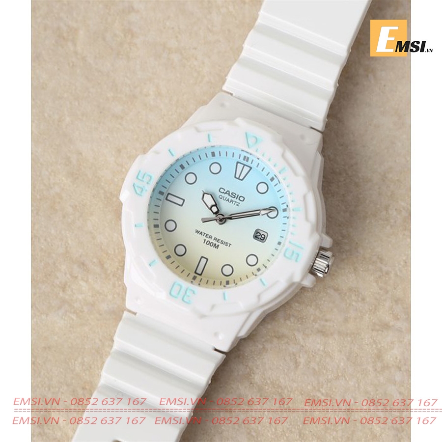 Casio LRW-200H-2E2VDR - Đồng Hồ Trẻ Em - Pin/Quartz - Size Mặt 34mm - Kính Nhựa EMSI.VN
