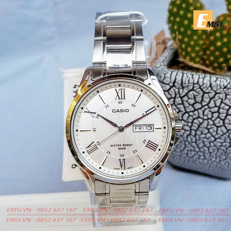 Casio - Đồng Hồ Nam MTP-1384D-7A - Pin / Quartz - Kính Khoáng - Size Mặt 41mm EMSI.VN