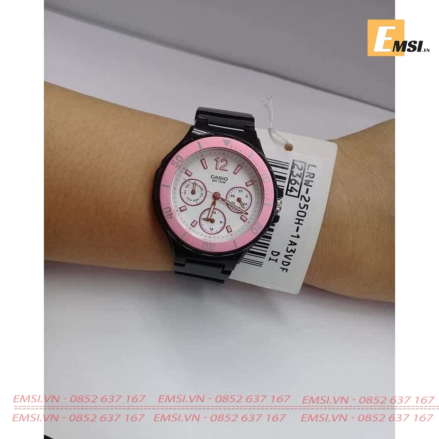 Casio LRW-250H-1A3 - Đồng Hồ Nữ - Điện Tử - Kính Nhựa - Size mặt 37.3mm EMSI.VN