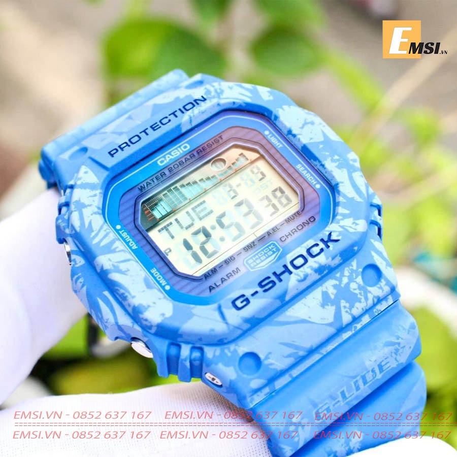 G-shock GLX-5600F-2DR - Đồng Hồ Nam - Điện Tử - Size Mặt 43mm - Kính Khoáng EMSI.VN