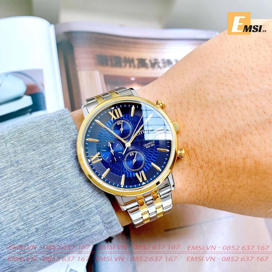 Citizen AN3616-75L - Đồng Hồ Nam - Pin/Quartz - Kính Khoáng - Size Mặt 41mm EMSI.VN