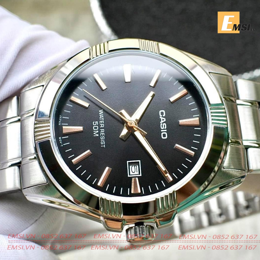 Casio MTP-1308D-1A2VDF - Đồng Hồ Nam - Pin/Quartz - Size Mặt 43.5mm - Kính Khoáng EMSI.VN