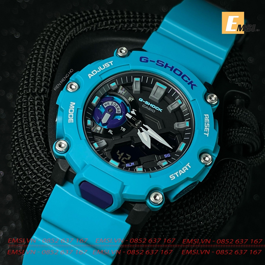 G-Shock GA-2200-2A - Đồng Hồ Nam - Pin/Quartz - Size Mặt 47.5mm - Kính Khoáng EMSI.VN