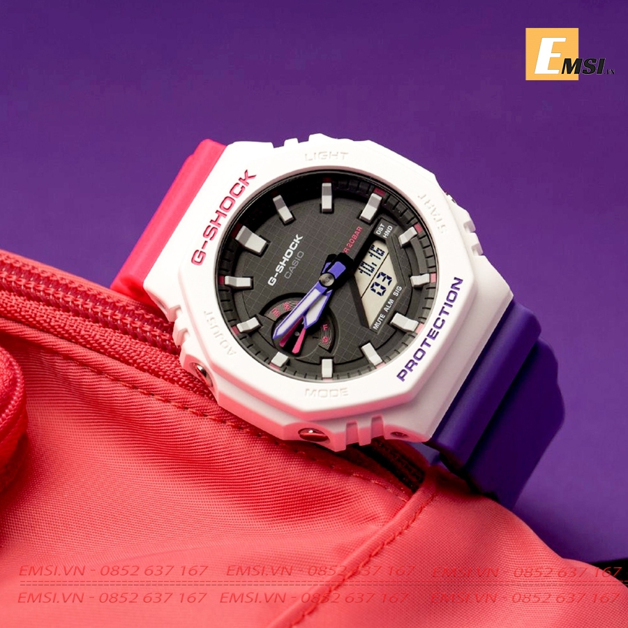 Đồng Hồ Casio G Shock GA-2100THB-7A - Nam - Kính Khoáng – Cao Su – Quartz – 20ATM