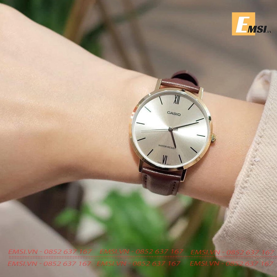 Casio LTP-VT01GL-9BUDF - Đồng Hồ Nữ - Pin/Quartz - Kính Khoáng - Size Mặt 34mm EMSI.VN