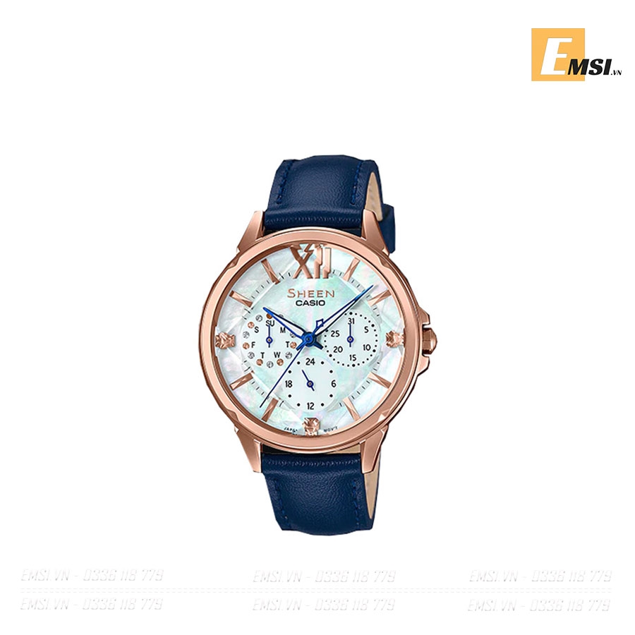 Đồng Hồ Nữ Casio Sheen SHE-3056PGL-7B