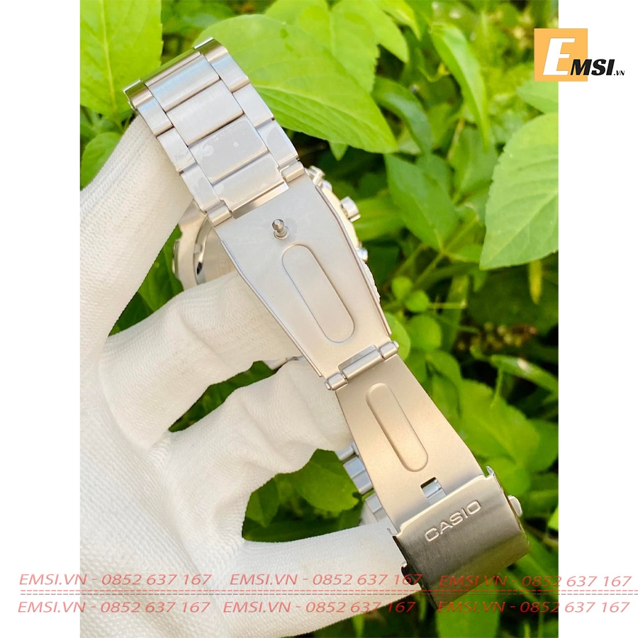 Casio MTP-E501D-8A - Đồng Hồ Nam - Pin / Quartz - Kính Khoáng - Size Mặt 44mm EMSI.VN