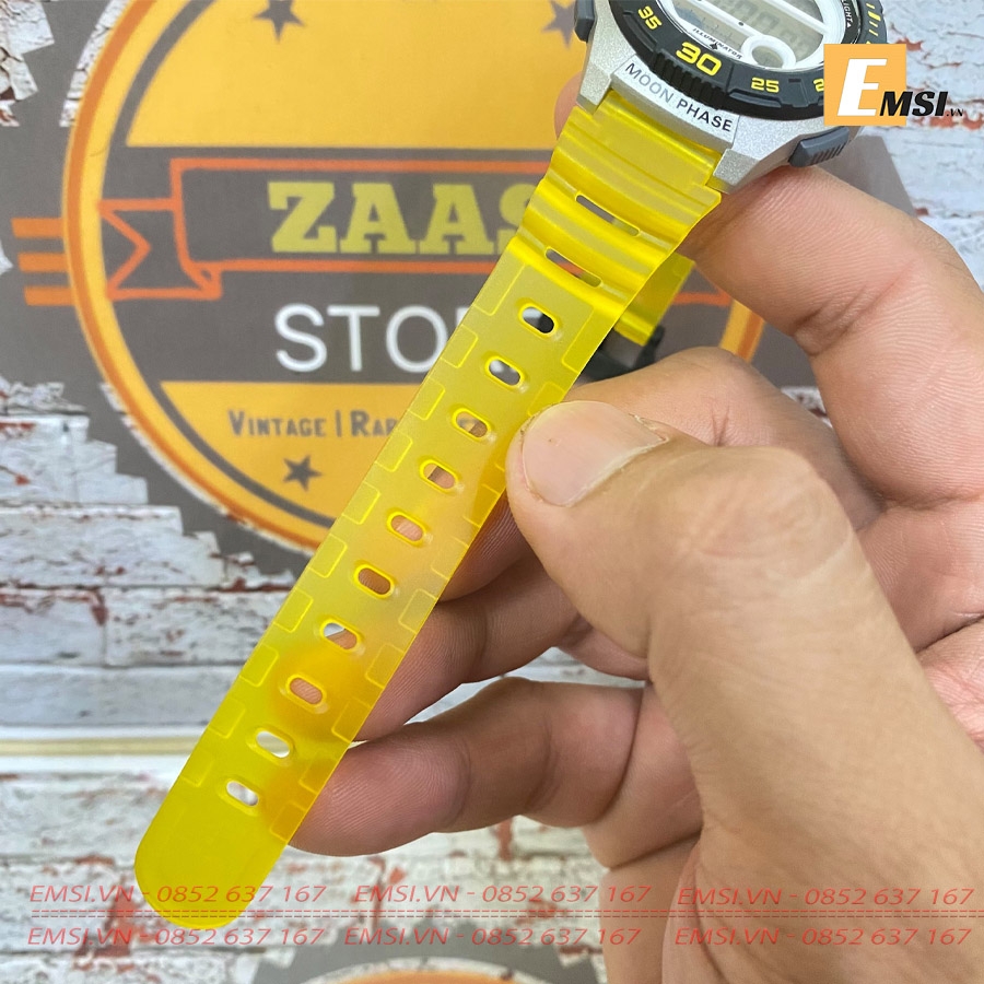 Casio LWS-1100H-9A - Đồng Hồ Unisex - Điện Tử - Size Mặt 38mm - Kính Nhựa EMSI.VN