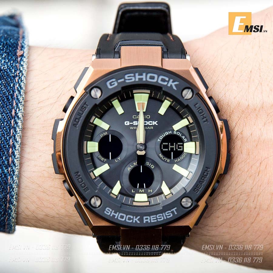 G-SHOCK G-STEEL GST-S120L-1A TOUGH RESIN BAND - UNBOXING