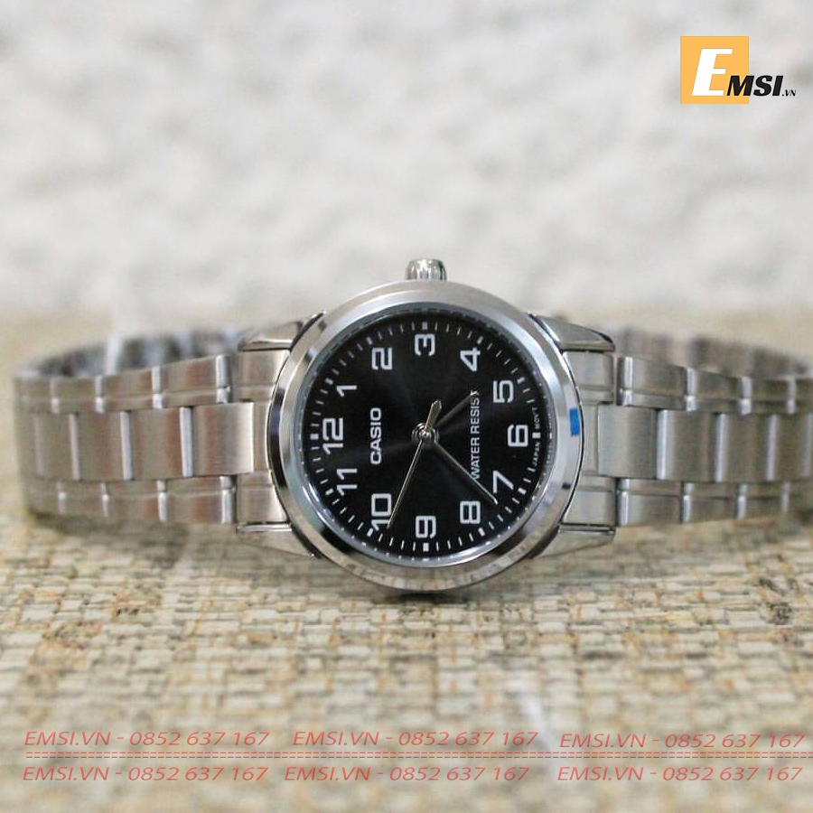 Casio LTP-V001D-1B - Đồng Hồ Nữ - Pin/Quartz - Kính Khoáng - Size Mặt 25mm EMSI.VN
