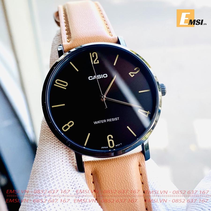 Casio MTP-VT01BL-5B - Đồng Hồ Nam - Pin / Quartz - Kính Khoáng - Size Mặt 40mm EMSI.VN