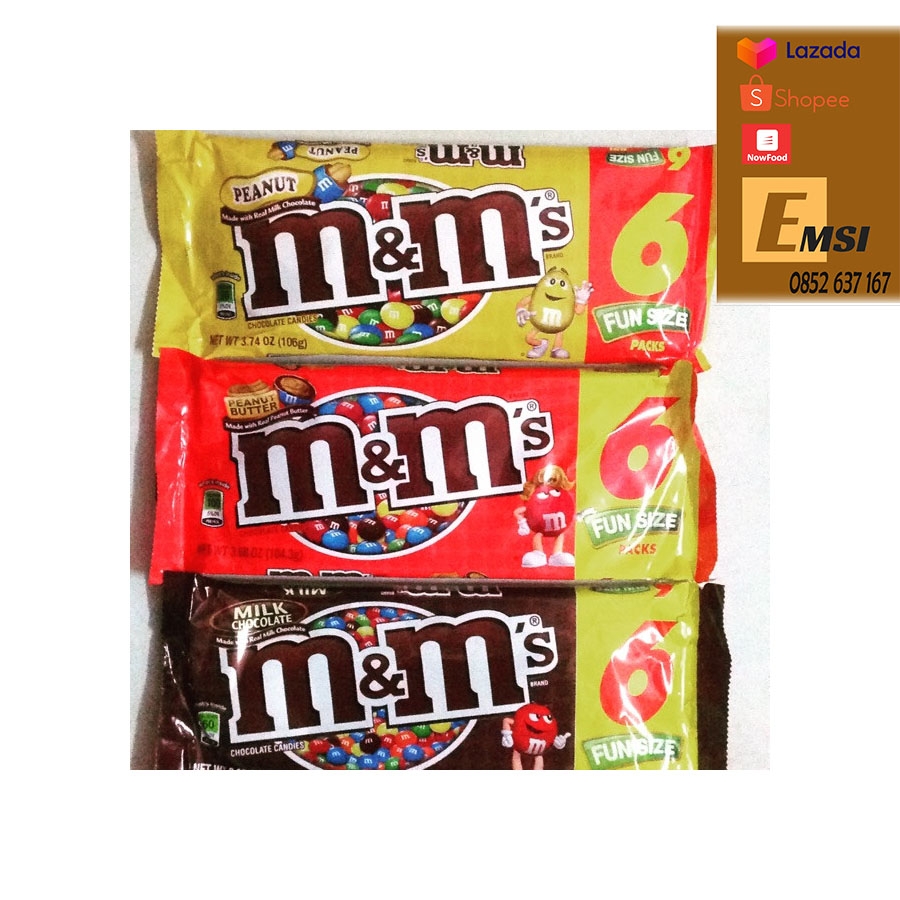 Kẹo socola M&M 323g của Mỹ, hàng chính hãng