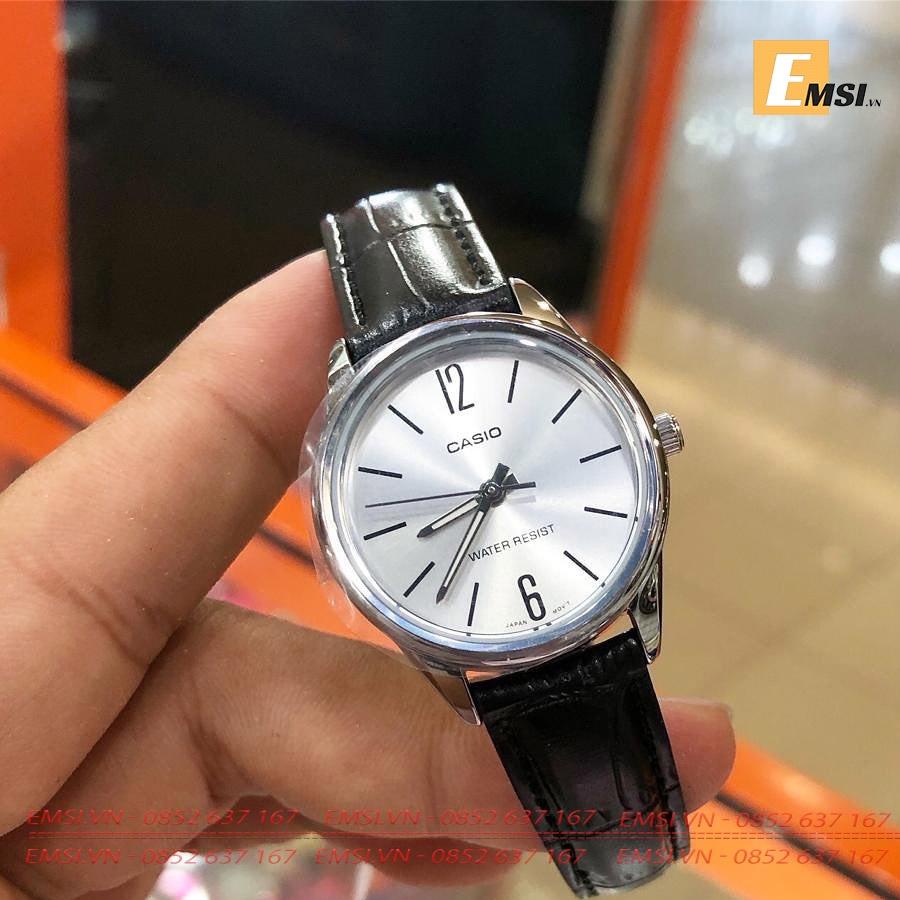 Casio LTP-V005L-7B - Đồng Hồ Nữ - Pin/Quartz - Kính Khoáng - Size Mặt 28mm EMSI.VN