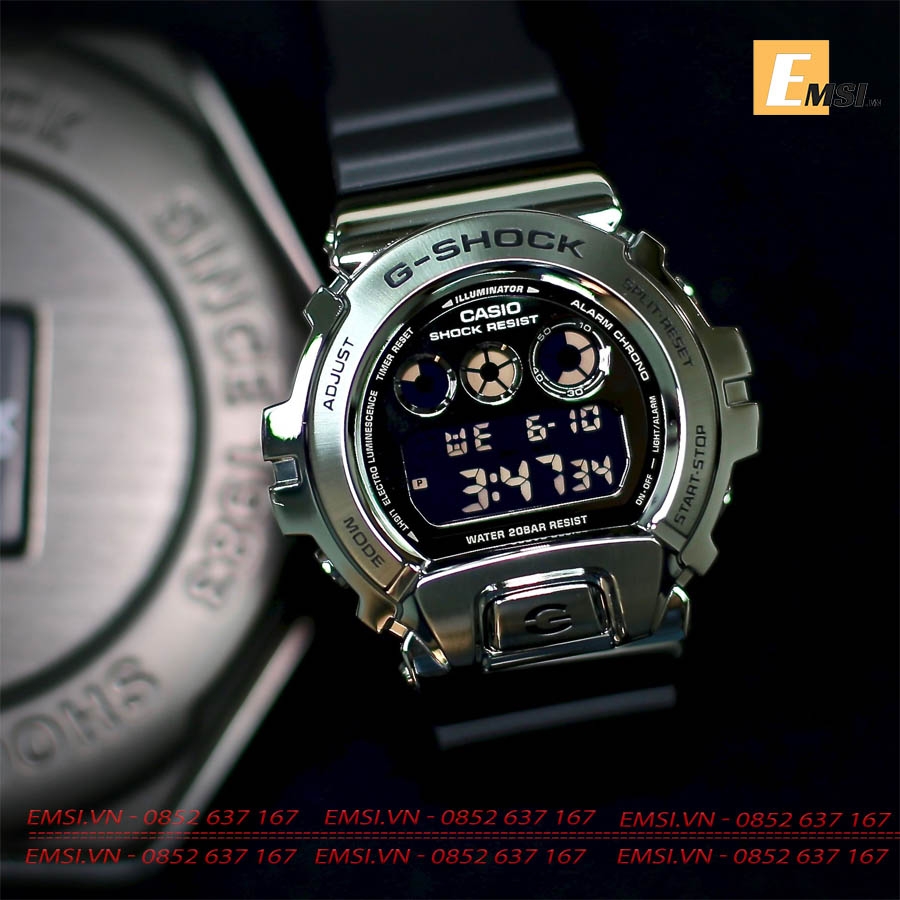G-Shock GM-6900-1D - Đồng Hồ Nam - Điện Tử - Size Mặt 49mm - Kính Khoáng EMSI.VN