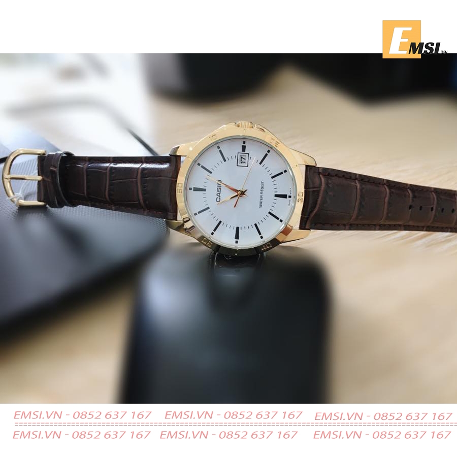 CASIO MTP-V004GL-7A - Đồng Hồ Nam - Pin / Quartz - Kính Khoáng - Size Mặt 41.5mm EMSI.VN