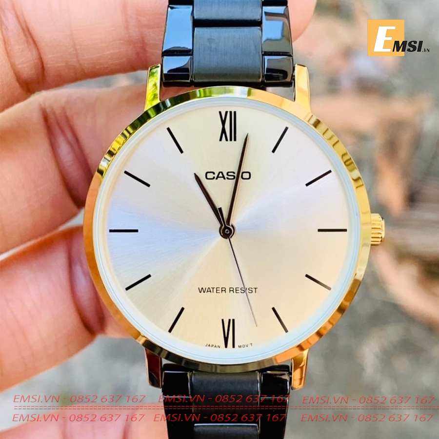 Casio LTP-VT01GB-9BUDF - Đồng Hồ Nữ - Pin/Quartz - Kính Khoáng - Size Mặt 34mm EMSI.VN