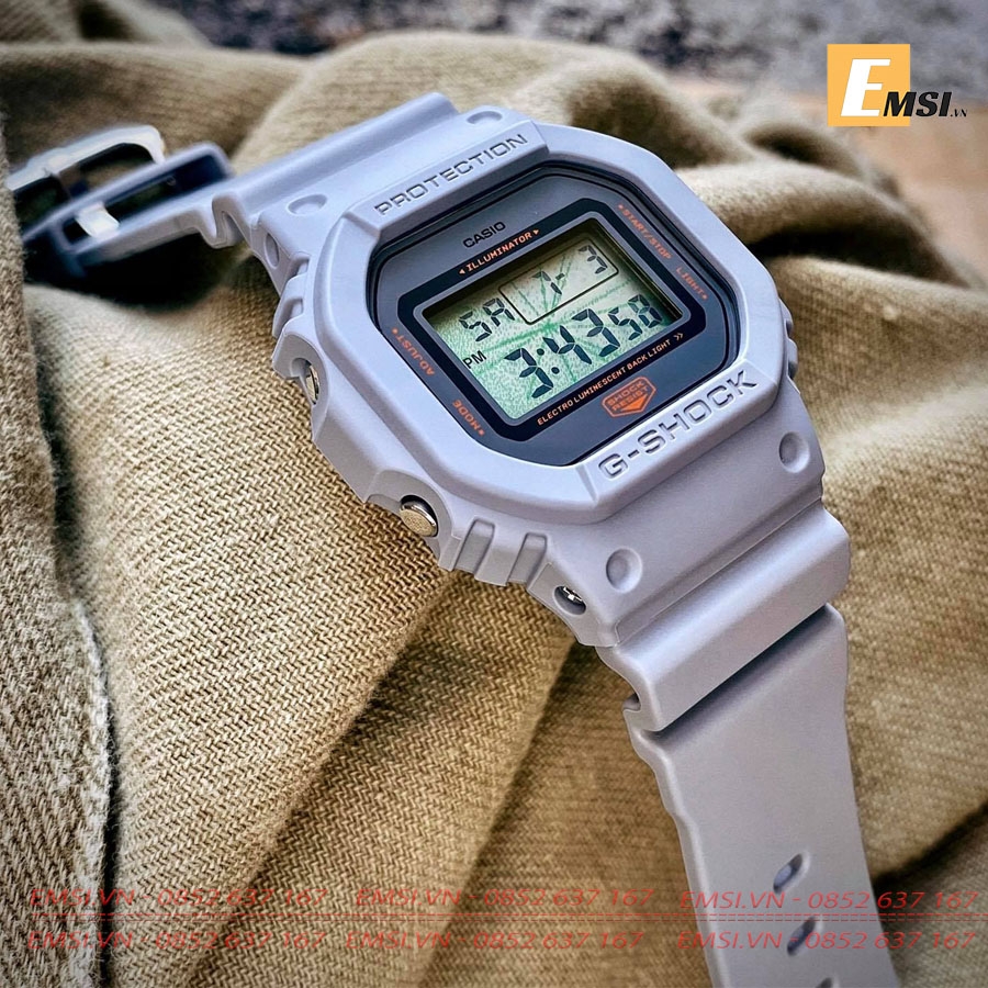 G-Shock Limited Edition DW-5600MNT-8DR - Đồng Hồ Nam - Điện Tử - Size Mặt 43mm - Kính Khoáng EMSI.VN