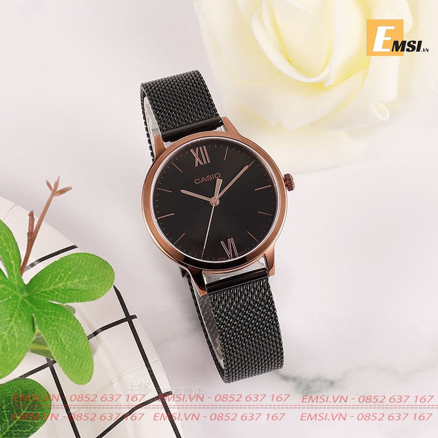 Casio LTP-E157MRB-1B - Đồng Hồ Nữ - Pin/Quartz - Kính Khoáng - Size Mặt 32mm EMSI.VN