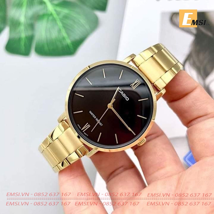 Casio LTP-VT01G-1B - Đồng Hồ Nữ - Pin/Quartz - Kính Khoáng - Size Mặt 34mm EMSI.VN