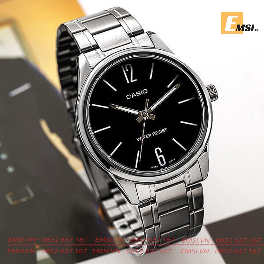 Casio LTP-V005D-1B - Đồng Hồ Nữ - Pin/Quartz - Kính Khoáng - Size Mặt 28mm EMSI.VN