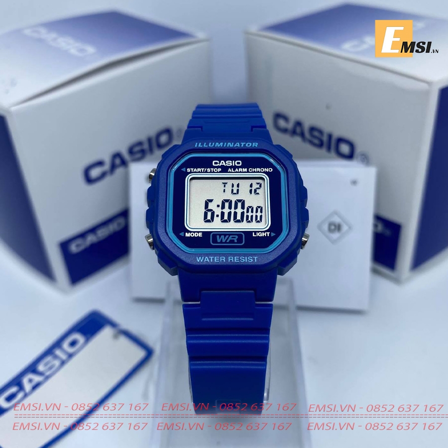 Casio LA-20WH-2ADF - Đồng Hồ Nữ - Điện Tử - Size Mặt 30.5mm - Kính Nhựa EMSI.VN