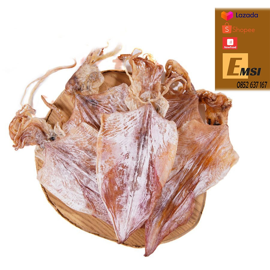 Khô mực Cà Mau size 30con/kg (500gr)