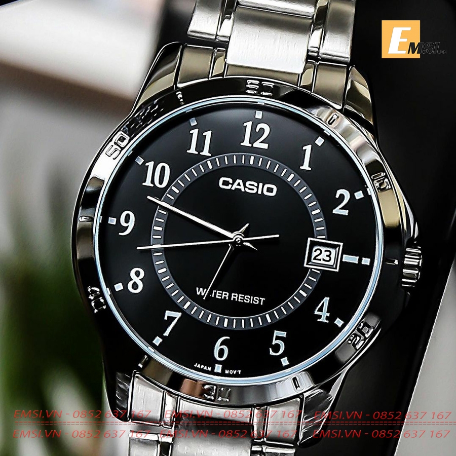 Casio MTP-V004D-1B - Đồng Hồ Nam - Pin / Quartz - Kính Khoáng - Size Mặt 41.5mm EMSI.VN
