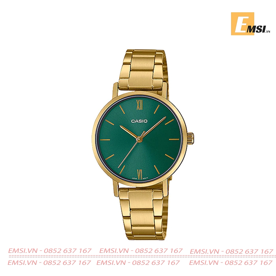 Đồng Hồ Casio Cặp Đôi MTP-VT01G-2BUDF & LTP-VT02G-3AUDF Size nữ 30mm, Size nam 40mm EMSI.VN