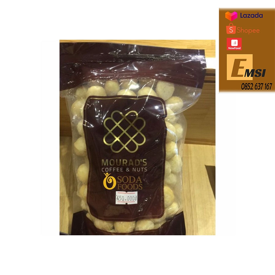 Nhân hạt Macca Mourad’s Úc 500g - Macca đã tách vỏ