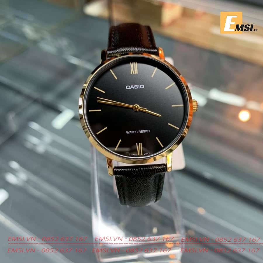 Casio LTP-VT01GL-1B - Kính khoáng - Đồng hồ nữ - Đồng hồ Quartz - Size mặt 34mm EMSI.VN