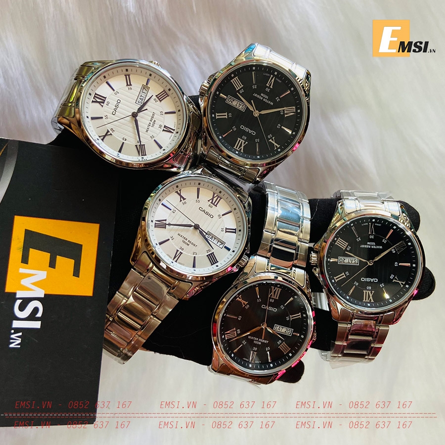 Casio MTP-1384D-1AVDF - Đồng Hồ Nam - Pin / Quartz - Kính Khoáng - Size Mặt 41mm - Bảo Hành 5 Năm - Chính Hãng - Emsi.vn