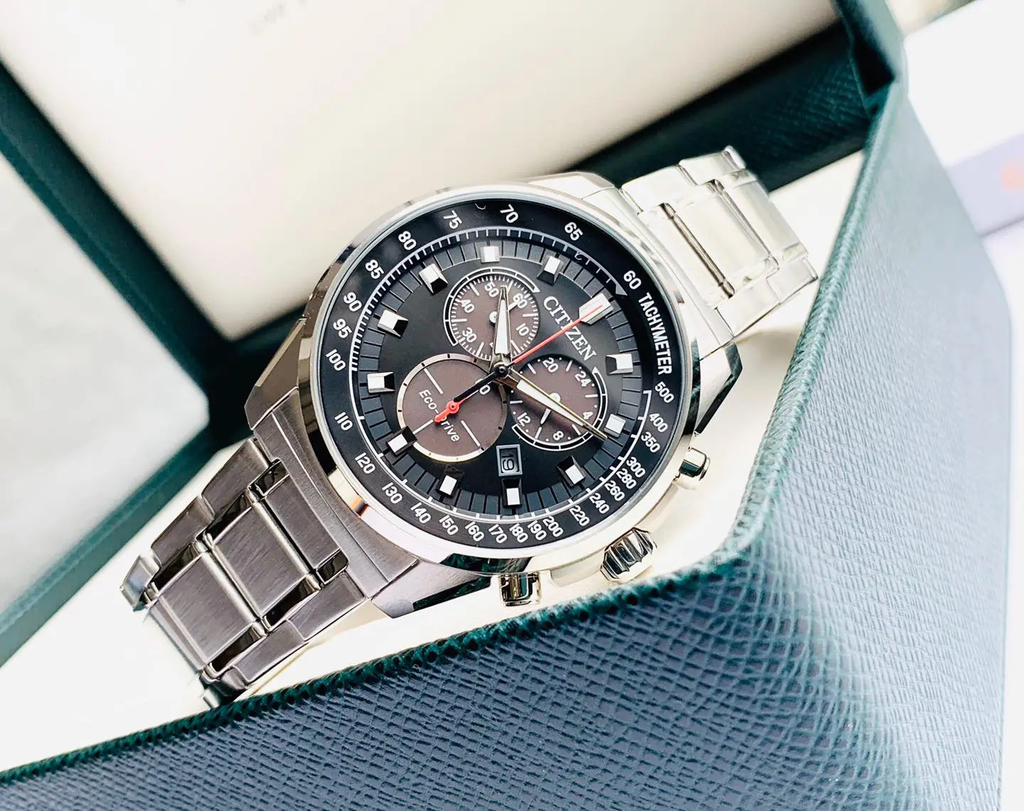 Citizen AT2370-55F - Đồng Hồ Nam - Năng Lượng Mặt Trời - Kính Khoáng - Size Mặt 44mm - Bảo Hành 5 Năm - Chính Hãng