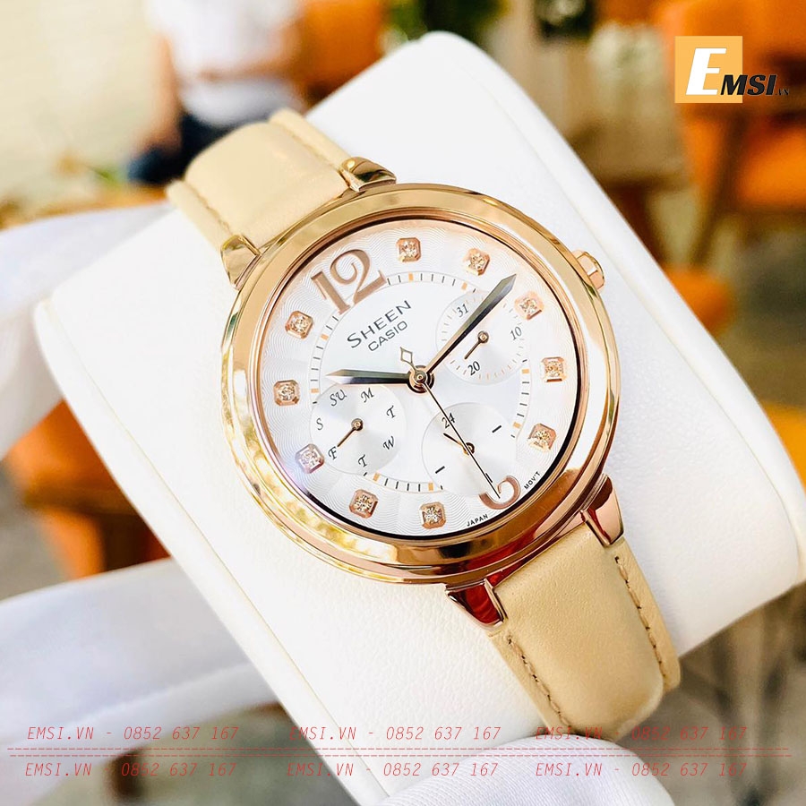 SHE-3048PGL-7B | ĐỒNG HỒ NHIỀU KIM | SHEEN - CASIO