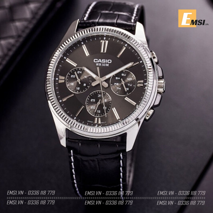 Casio MTP-1375L-1AVDF - Đồng Hồ Nam - Pin / Quartz - Kính Khoáng - Size Mặt 42mm - Bảo Hành 5 Năm - Chính Hãng