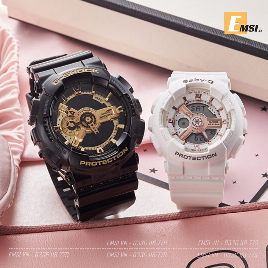 Gshock Babyg GA-110GB-1A & BA-110RG-7A