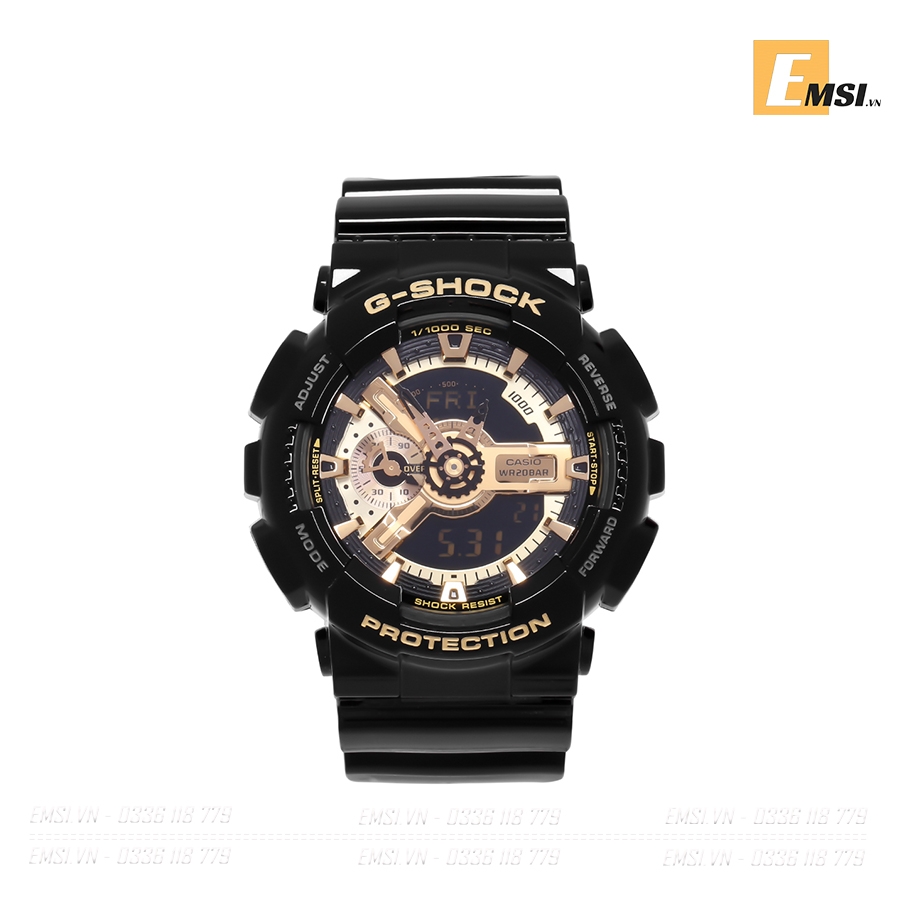 G-SHOCK GA-110GB-1ADR - Kính khoáng - Đồng hồ nam - Điện tử - Size mặt 51mm - Bảo Hành 5 Năm - Chính Hãng - Emsi.vn