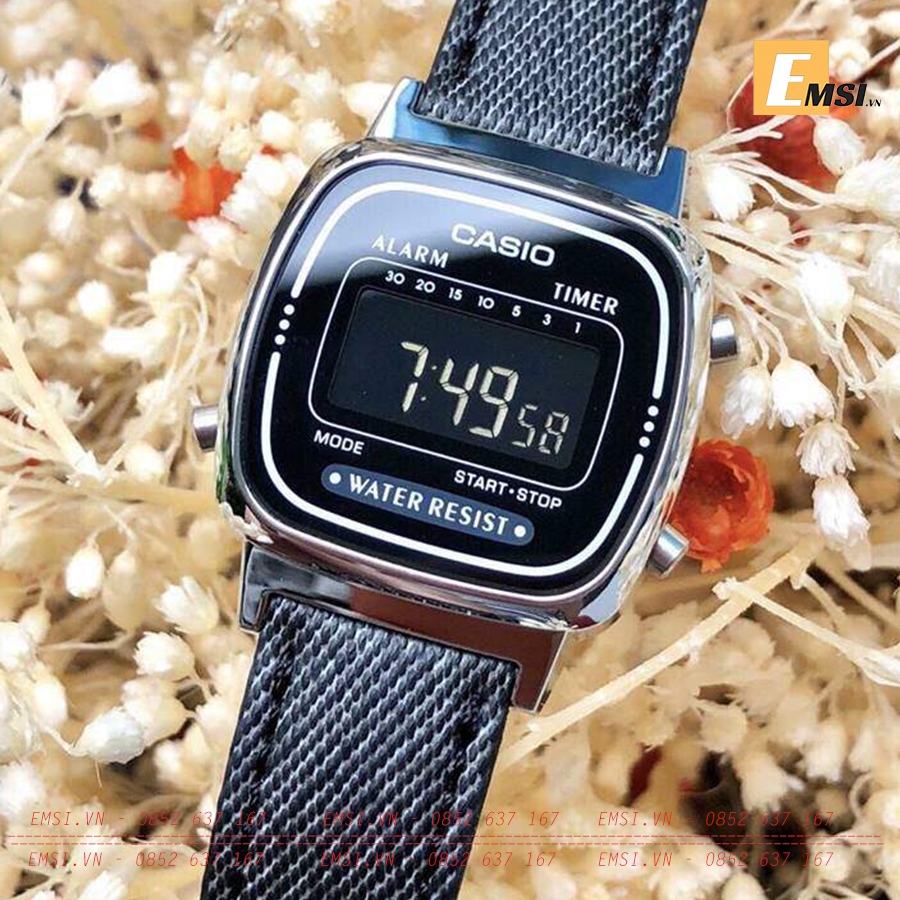 Casio LA670WL-1B - Đồng Hồ Nữ - Pin / Quartz - Kính Nhựa - Size Mặt 24.6mm EMSI.VN