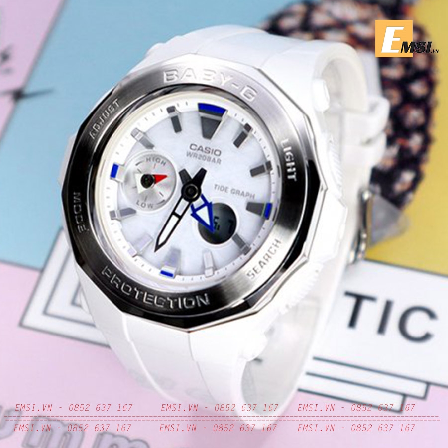 Baby-G BGA-225-7ADR - Đồng Hồ Nữ - Điện Tử - Kính Khoáng - Size Mặt 45mm - Bảo Hành 5 Năm - Chính Hãng