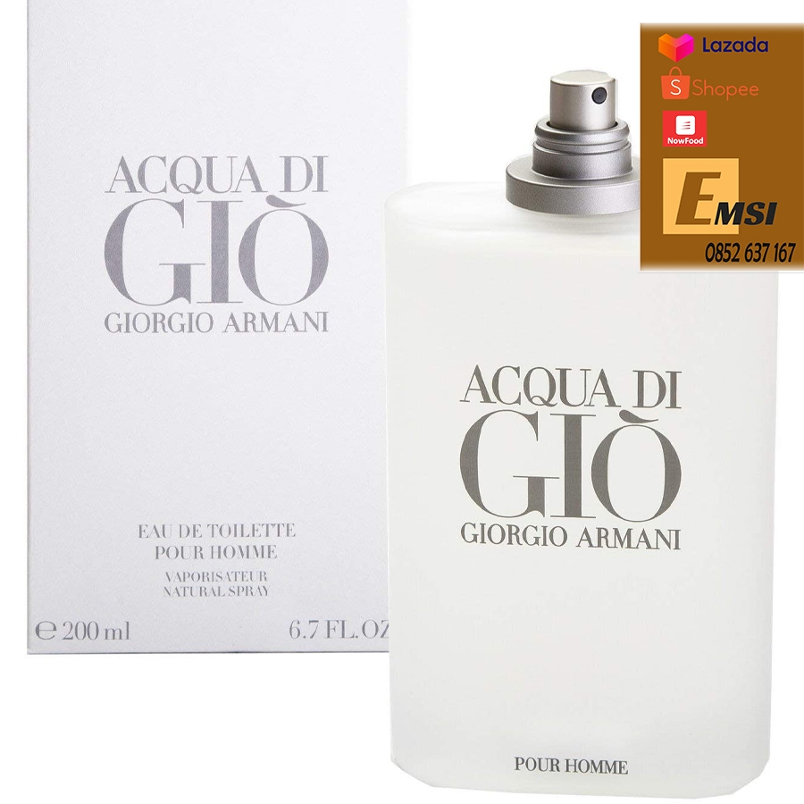 Nước hoa Nam Giorgio Armani Acqua Di Gio Pour Homme For Men 200ml