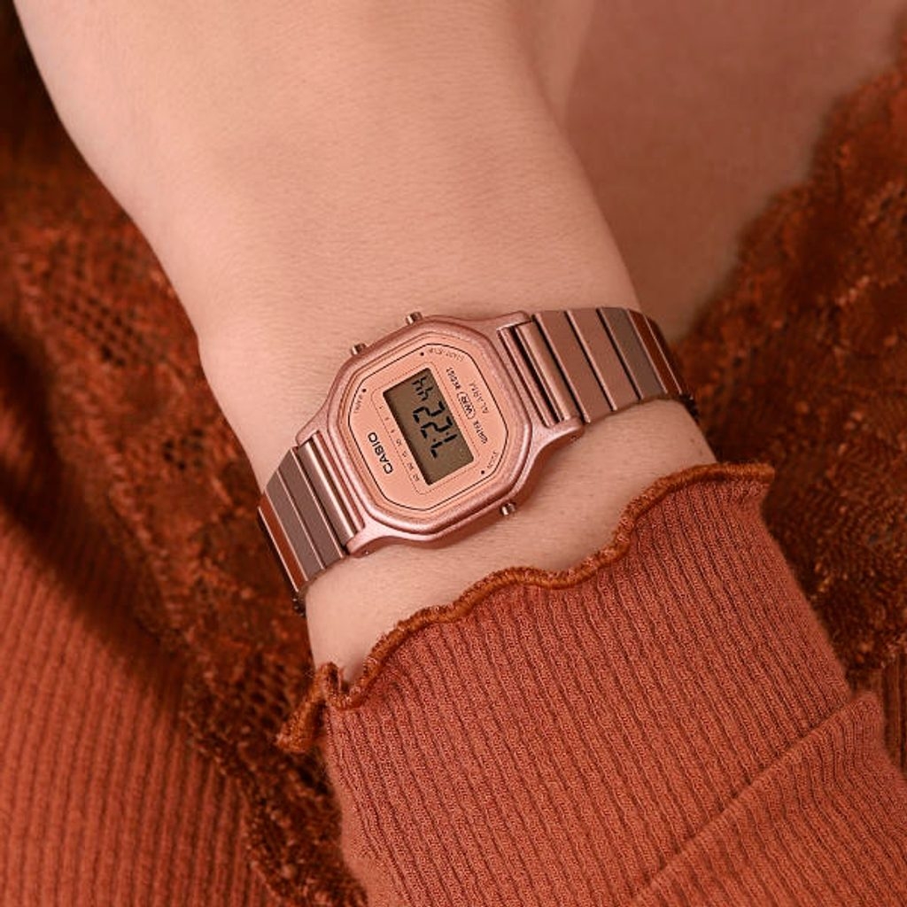 Casio -LA-11WR-5ADF- Đồng Hồ Nữ - Điện Tử - Kính Nhựa - Size Mặt 25.5mm EMSI.VN